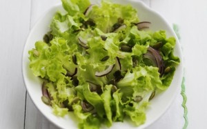 pepita-and-oak-leaf-lettuce-salad-with-cranberry-dressing